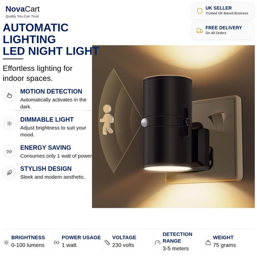 Motion sensor night light - sensor,