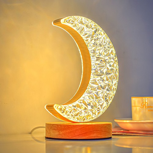 Romantic moon desk lamps - lamps, usb