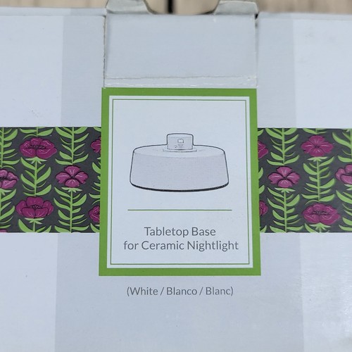 Scentsy white tabletop - white, base