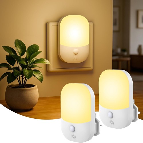 Led night light plug in - 2x,