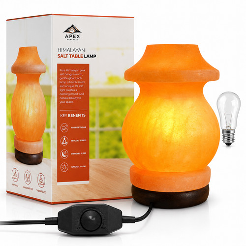Salt lamp himalayian natural - salt,